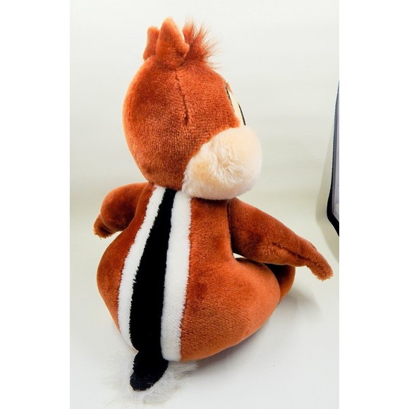 Walt Disney Company Dale Chipmunk Red Nose Plush Stuffed Animal 10" - Picture 3 of 9